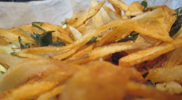 patatas bravas - see the fried sage?