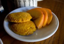 Bread Pudding & Almond Cookies