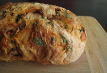 A Loaf of Tomato Olive Herb
