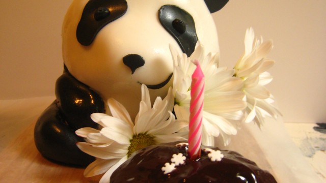 A Panda Cake for Alvin