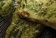 Lemon Herb Turkey & Green Olive Sauce